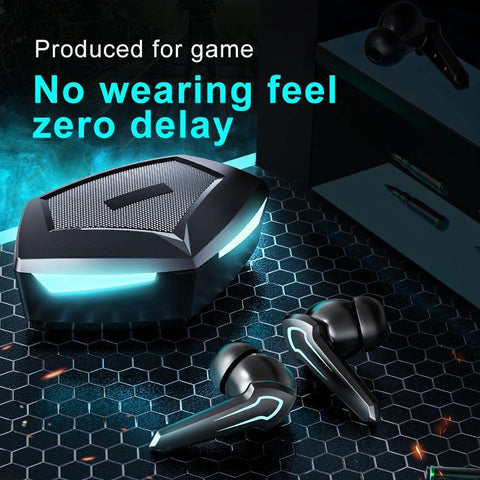 TWS Gaming Headset Gamer Without Delay 360 Stereo Wireless Bluetooth 5.1 Headphones Sports Earplugs With Microphone 10 Hours - Gamer Z Paradise