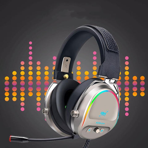USB Headset Gaming Headset RGB Luminous Gaming Wired Headset With Microphone - Gamer Z Paradise