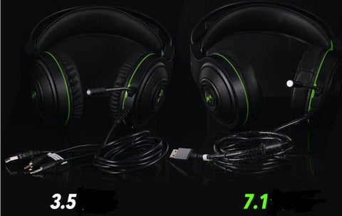 V5000 7.1-channel headphone headset-style eating chicken computer game desktop Internet cafes Jedi survival headset - Gamer Z Paradise