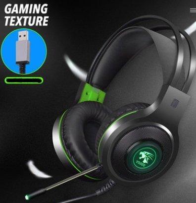 V5000 7.1-channel headphone headset-style eating chicken computer game desktop Internet cafes Jedi survival headset - Gamer Z Paradise