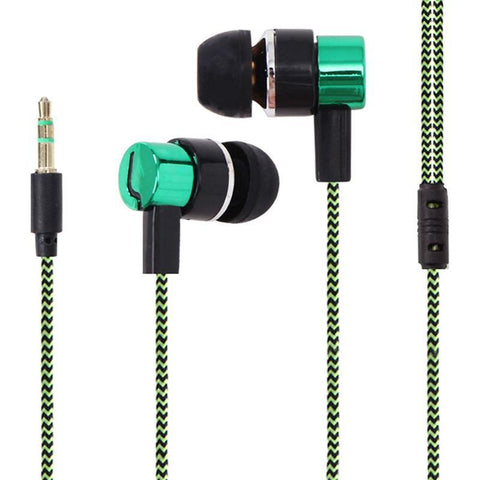Wire-in-ear Electroplated Earphones, MP3 Phones and Computers are Common - Gamer Z Paradise