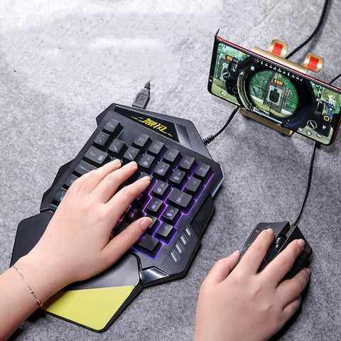 Wireless Bluetooth Keyboard Automatic Game Assist Android  Universal - Gamer Z Paradise