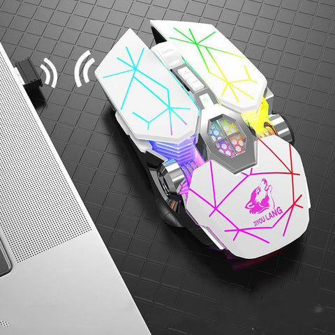 Wireless Charging Gaming Mouse Silent Water-cooled Luminous - Gamer Z Paradise