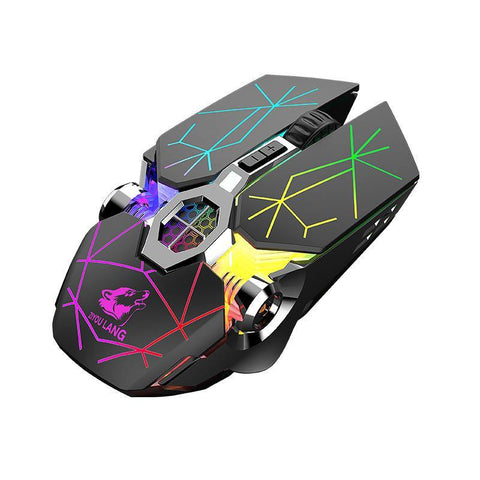 Wireless Charging Gaming Mouse Silent Water-cooled Luminous - Gamer Z Paradise