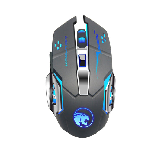 Wireless Gaming Mouse Luminous Mute Rechargeable Wired Office Mouse - Gamer Z Paradise