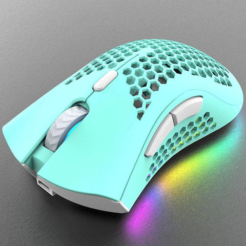 Wireless mouse game luminous RGB electric charging mouse - Gamer Z Paradise