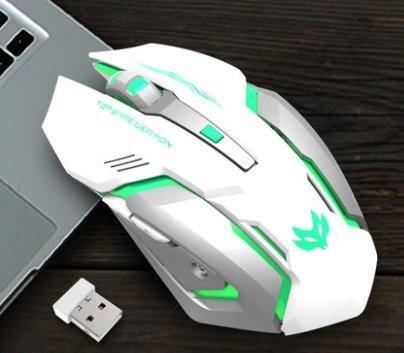 Wireless Rechargeable Silent Mouse For Gaming - Gamer Z Paradise