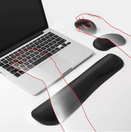 Wrist Rest Mouse Pad With Gel Anti Slip - Gamer Z Paradise