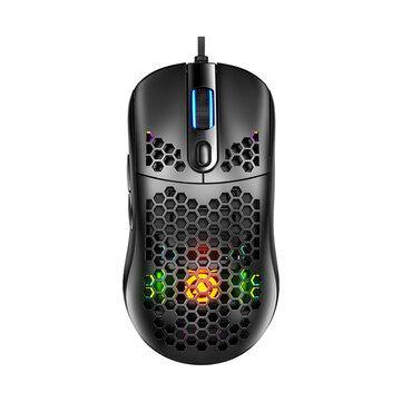 YINDIAO G7 Wired Gaming Mouse 7200DPI RGB Backlight Computer Mouse Honeycomb Hollow Mice for Computer Laptop PC Gamer - Gamer Z Paradise
